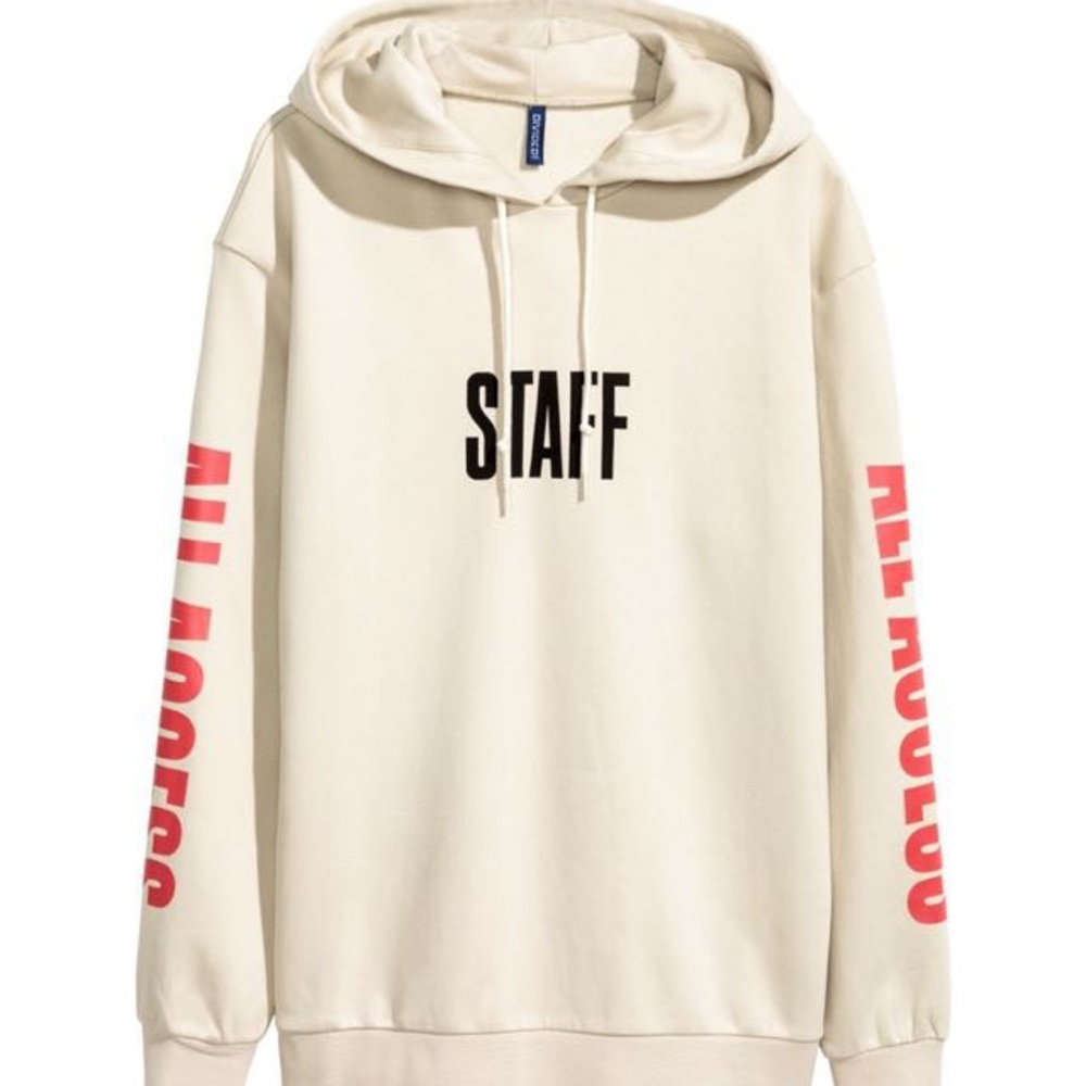H&M Justin Bieber Purpose tour hoodie